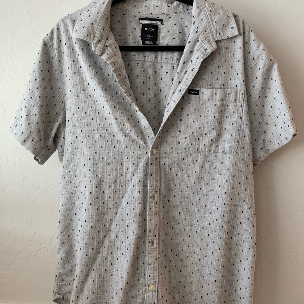 men’s RVCA button up